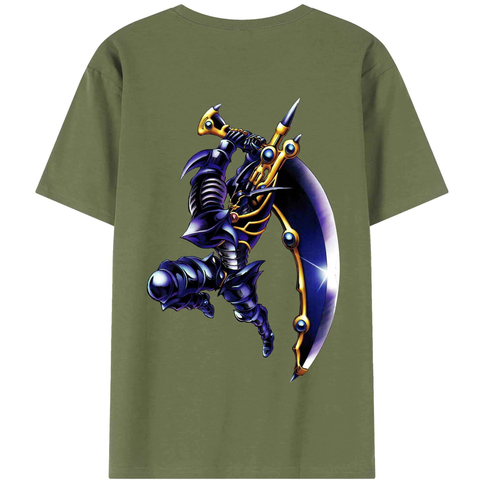 （画像用） 遊☆戯☆王 Yu-Gi-Oh! 綿100％半袖Tシャツ（背面プリント）